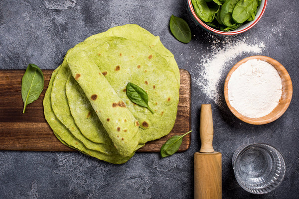Easy Vegan Spinach Tortilla Recipe