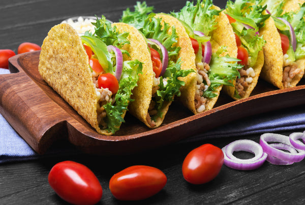 Tasty Turkey Tacos With a Crisp and Healthy Salad Filling