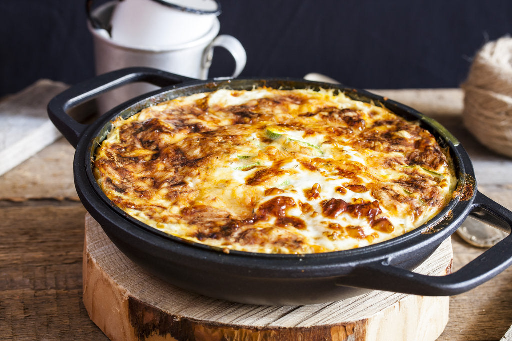 Cast Iron Skillet Lasagna, Dash of Savory