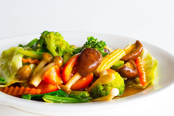 Vegetable Stir Fry With Noodles Or Rice