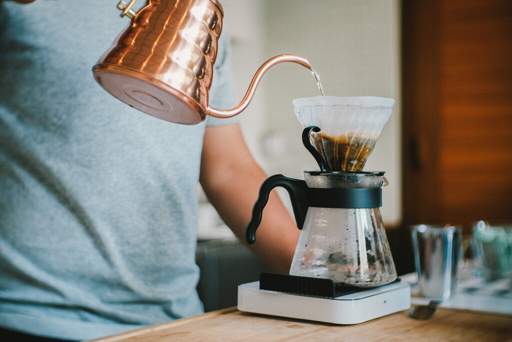 Pour-Over Coffee Brewing Technique