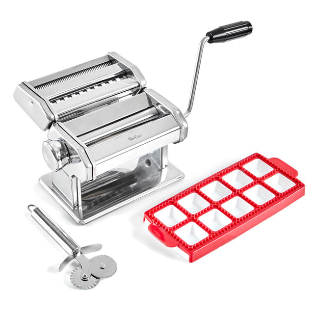 pasta maker with ravioli making mold